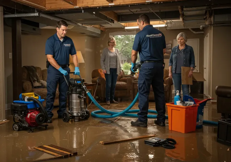 Basement Water Extraction and Removal Techniques process in Brooklyn, IN